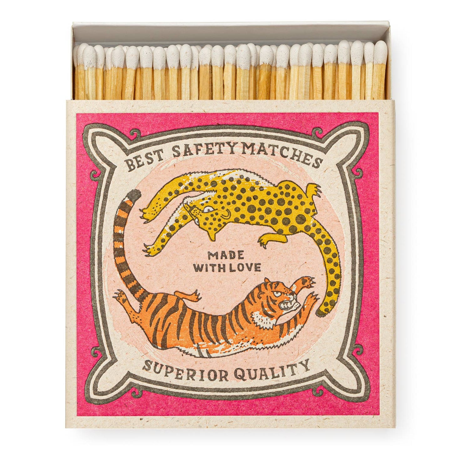 Chasing Big Cats | Square - Safety Matches
