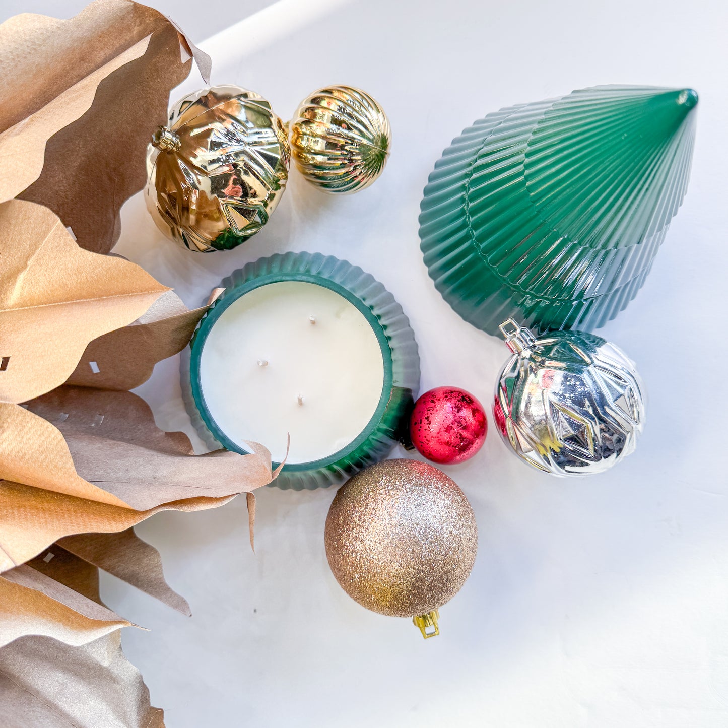 3-wick Christmas Tree