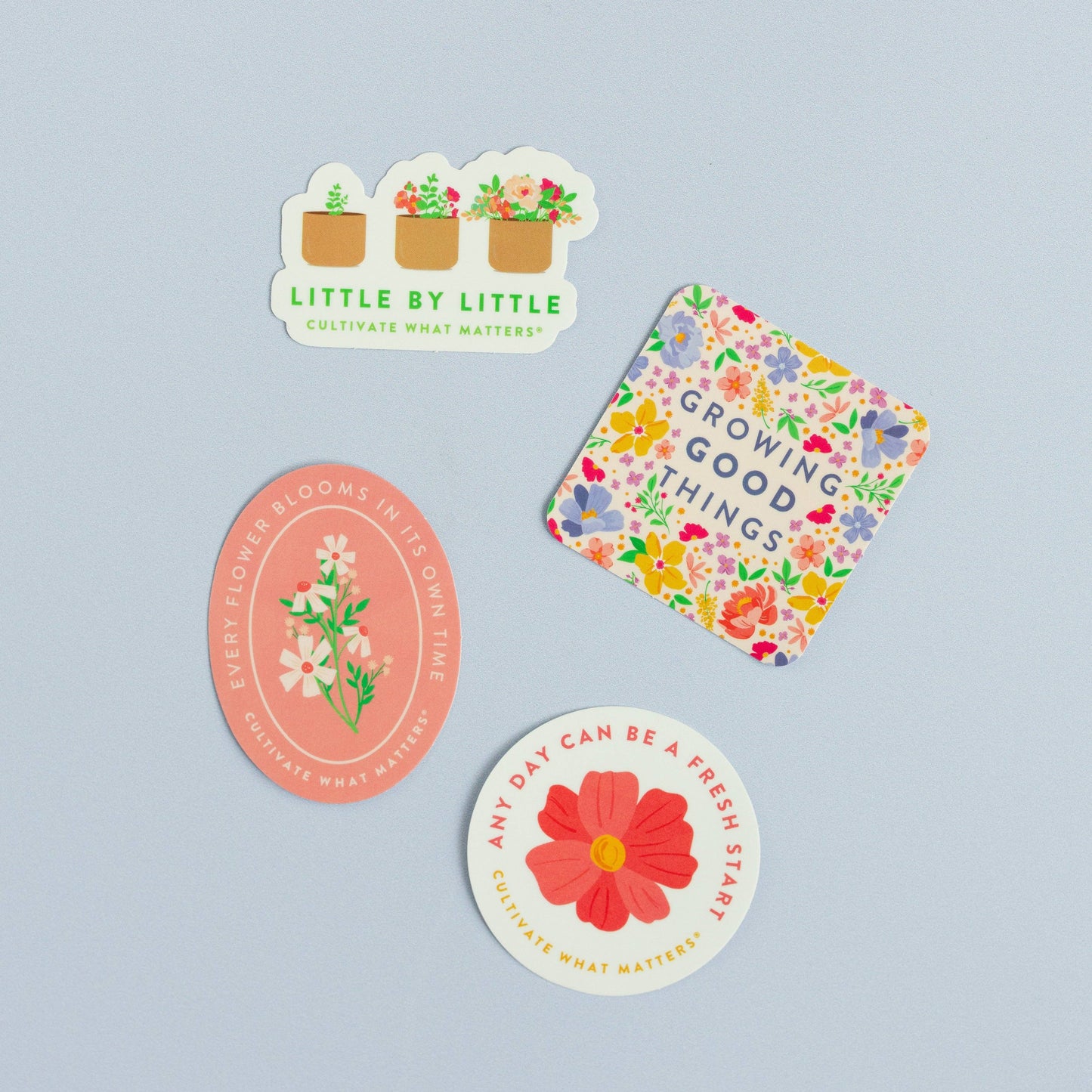 Growing Good Things Sticker Set