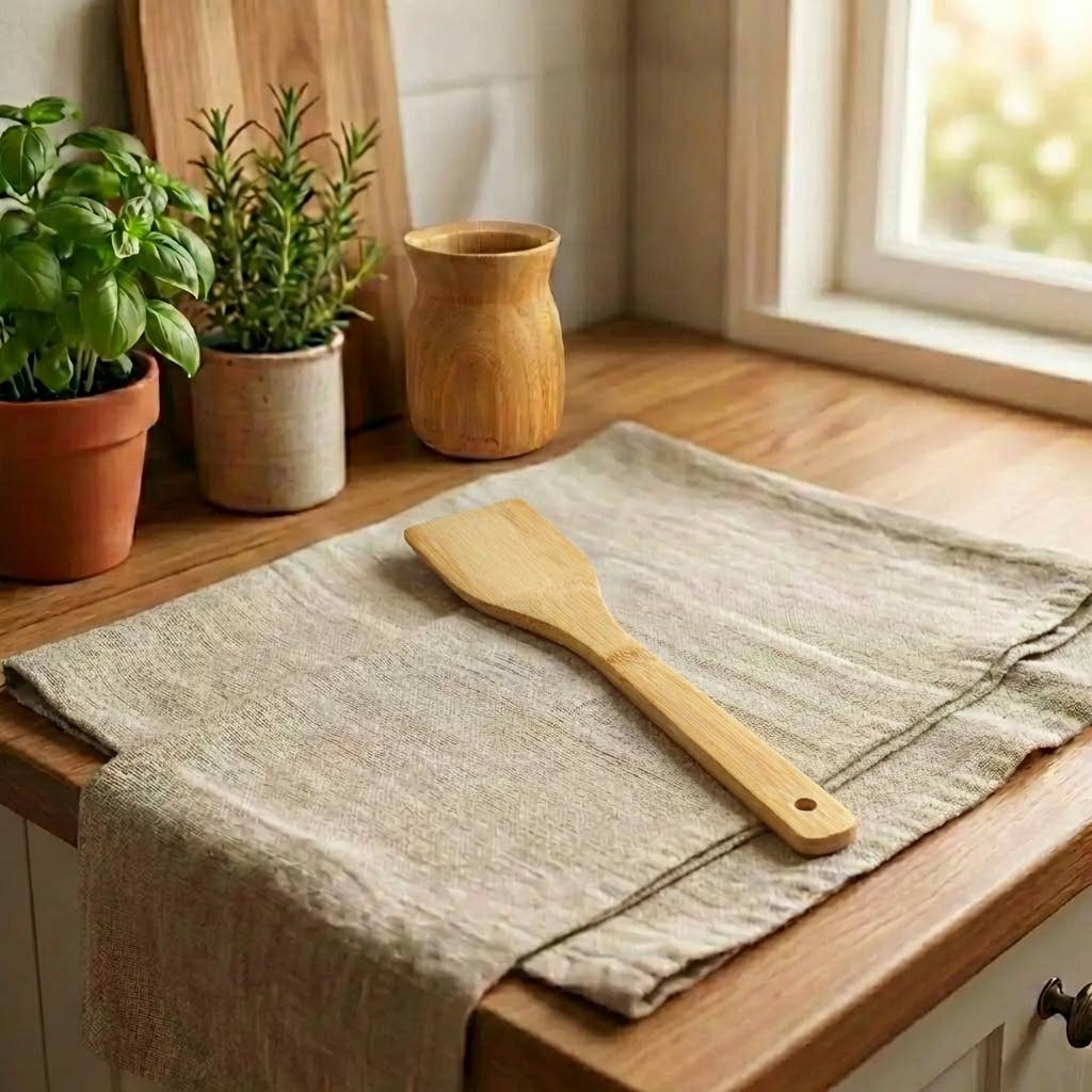 Bamboo Kitchen Square Spatula