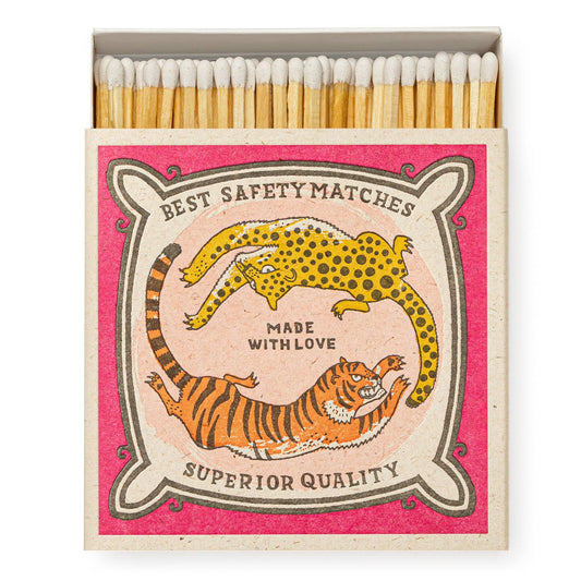 Chasing Big Cats | Square - Safety Matches