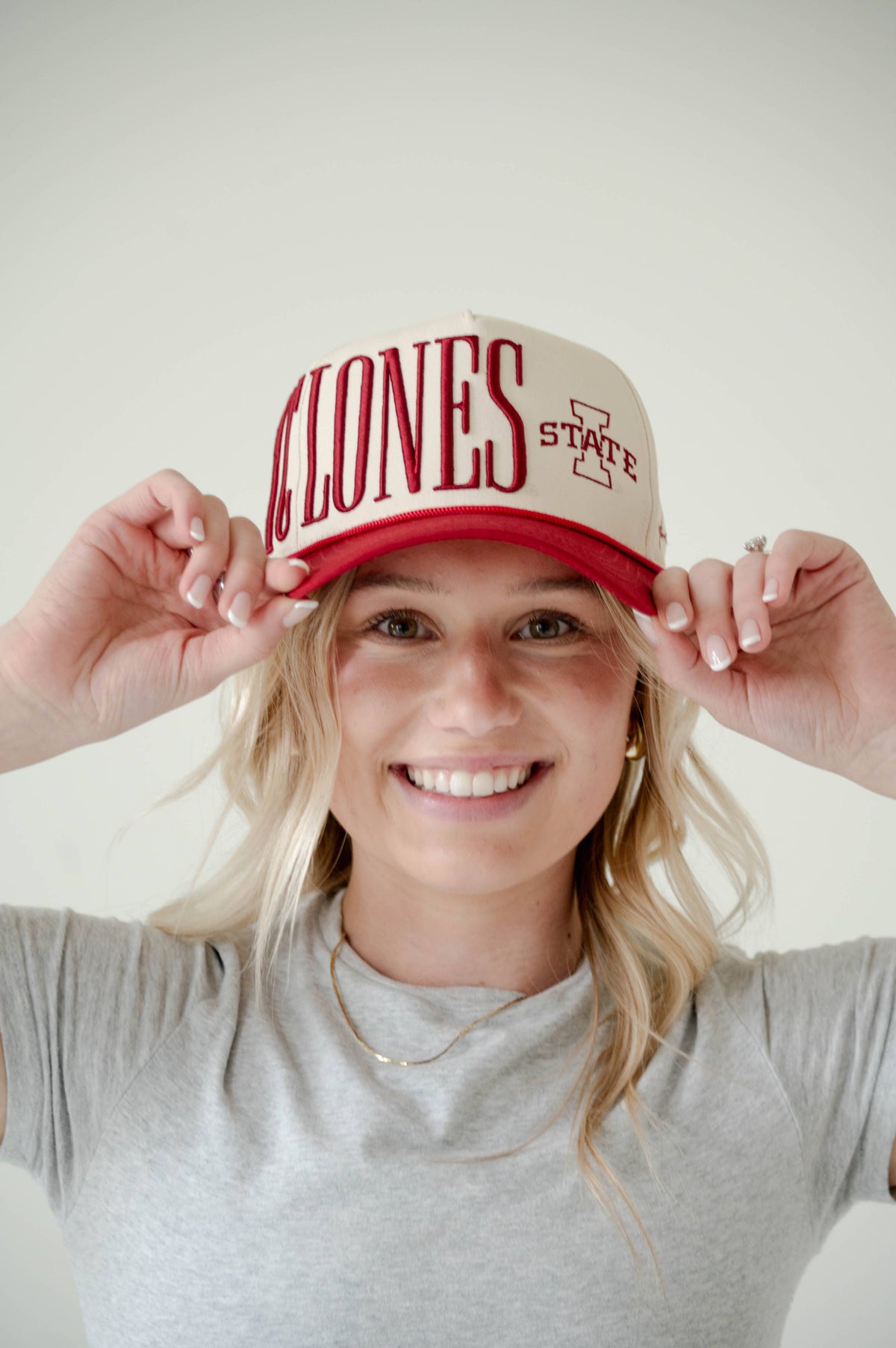 Iowa State Saturday Stretch Canvas Trucker Hat