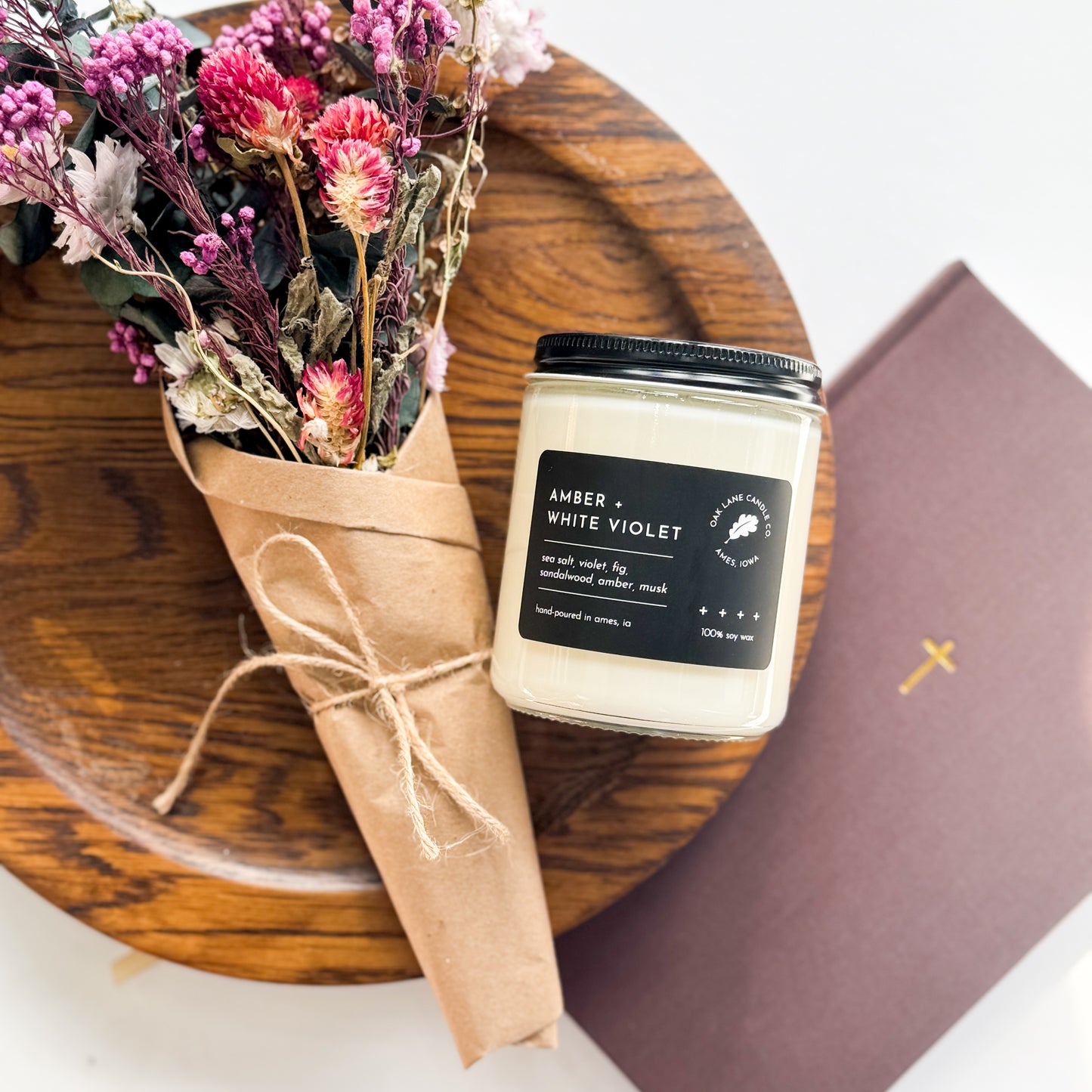 Amber + White Violet