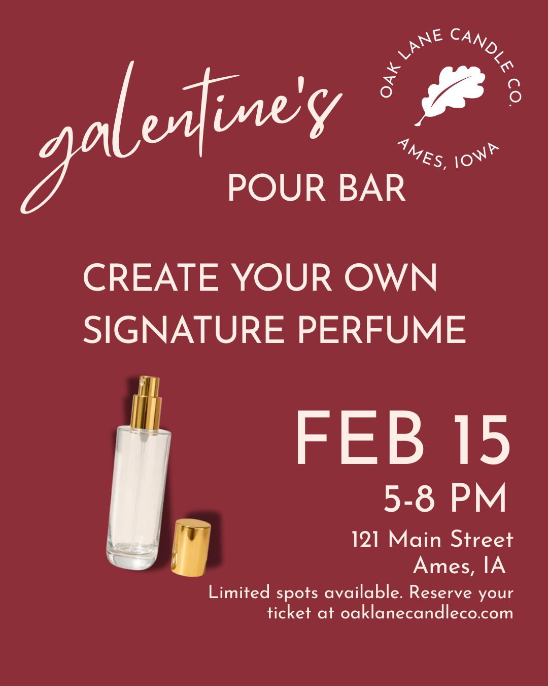 Galentine's Pour Bar Event Ticket