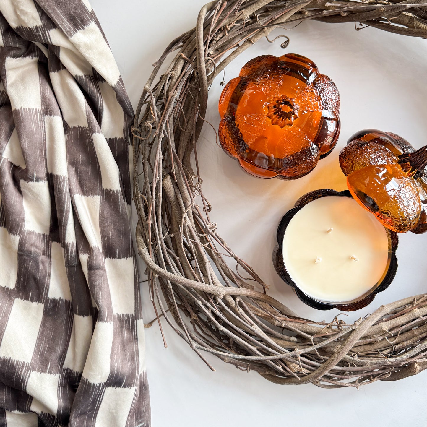 3-wick Pumpkin