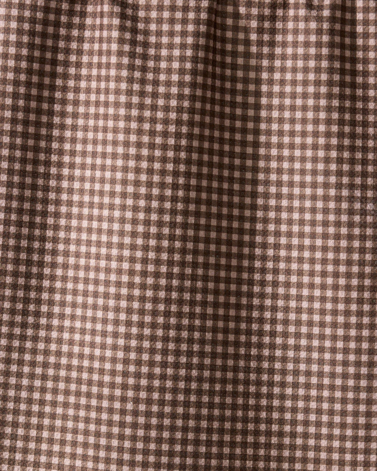 Brown Gingham Tea Towel